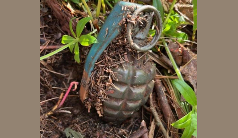 Columbia Township Man Digs Up Live Grenade While Gardening, Bomb Squad Safely Detonates Device