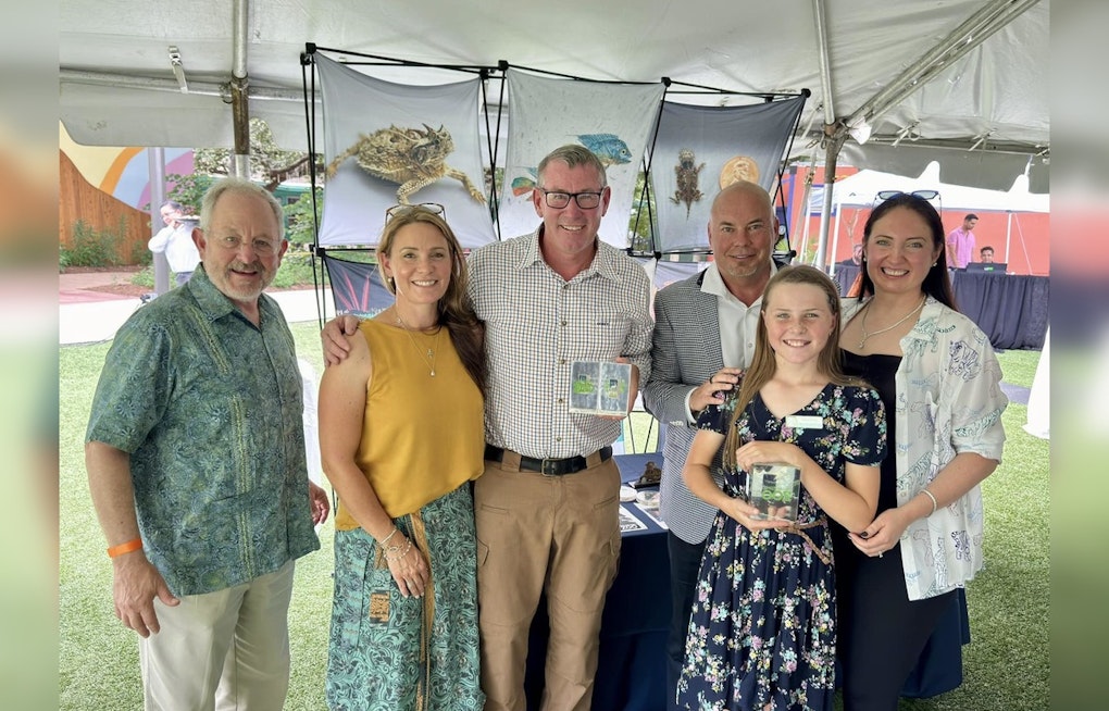 Conservationist Ivan Carter and Daughter Brooke Honored at San Antonio Zoo's Annual Celebration