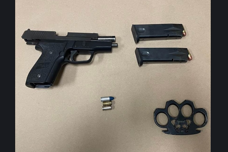 Convicted Felon Arrested for Possession of Loaded Firearm, Brass Knuckles at Rohnert Park Gas Station