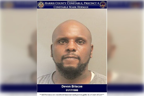 Convicted Felon Devon Briscoe Charged with Retaliation After Threatening Deputies in Harris County