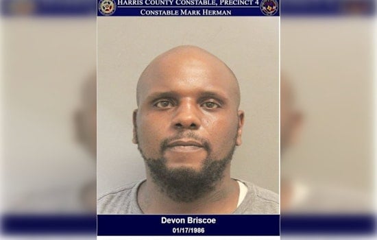 Convicted Felon Devon Briscoe Charged with Retaliation After Threatening Deputies in Harris County