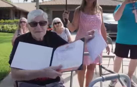 Coral Springs WWII Vet Celebrates 100th Birthday with Simple Secret to Longevity: 'Be Happy'