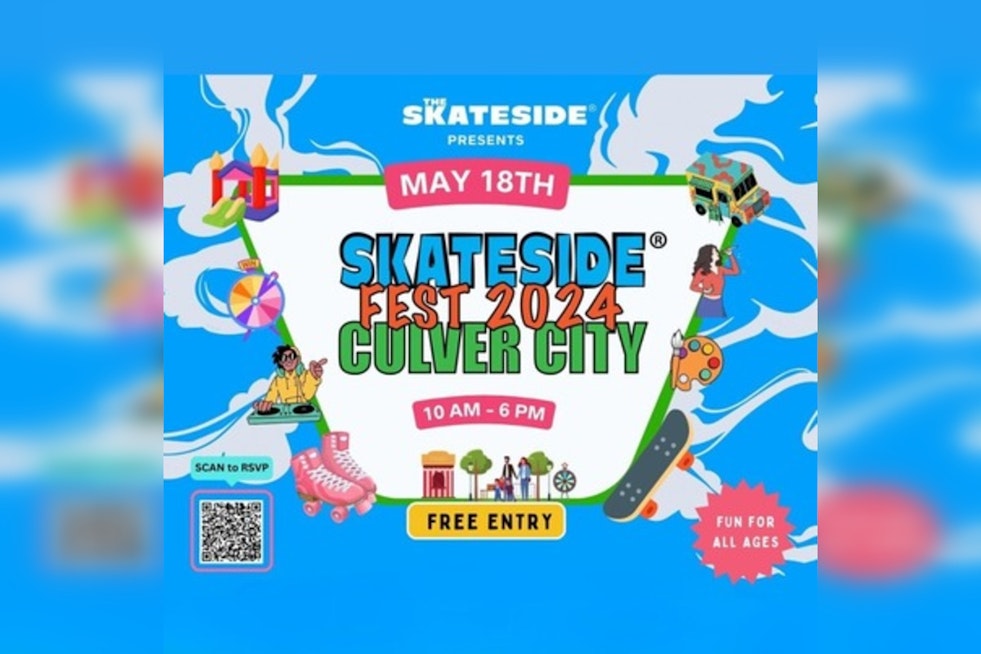 Culver City's Bill Botts Park to Host Family-Friendly SKATESIDE Fest with Skateboarding and Art