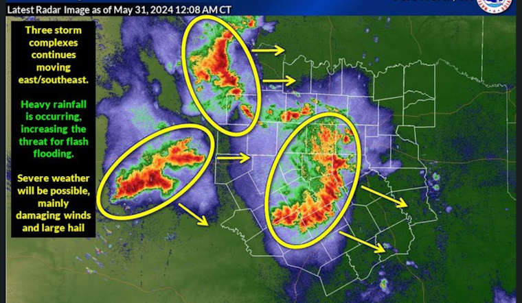 Dallas Braces for Severe Weather as NWS Issues Thunderstorm and Flood Warnings