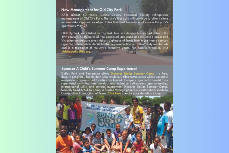 Dallas Parks Brimming with Summer Activities: Fitness, Films, and Fun in the Sun