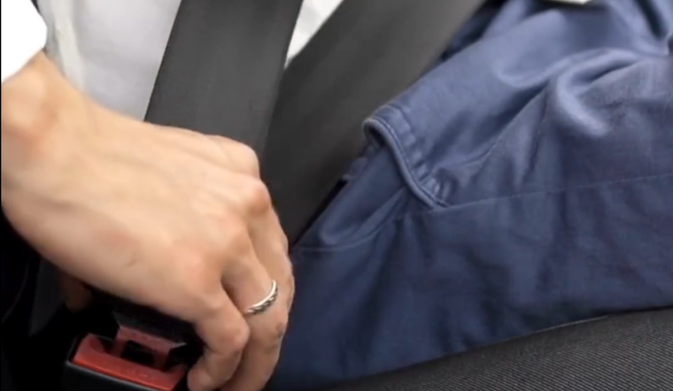 VIDEO: Dallas Police Enforce Seat Belt Safety with "Click It or Ticket" Campaign