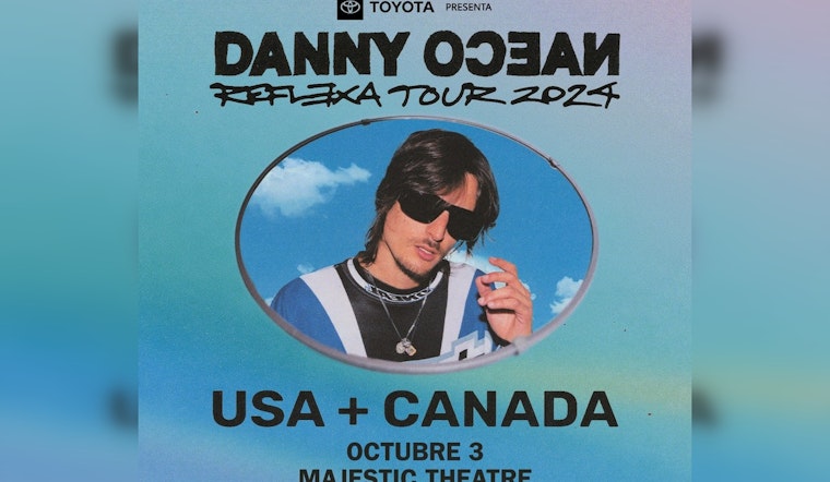 Danny Ocean’s "Reflexa Tour" to Ignite Major US Cities Including San Antonio's Majestic Theatre