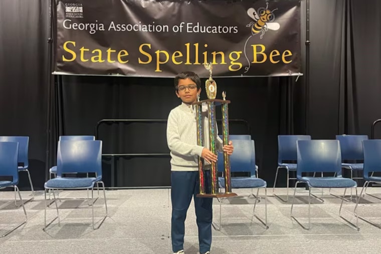 DeKalb County Prodigy Sarv Dharavane Wins Spot at National Spelling Bee, Set to Represent Georgia