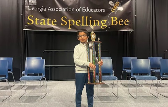 DeKalb County Prodigy Sarv Dharavane Wins Spot at National Spelling Bee, Set to Represent Georgia