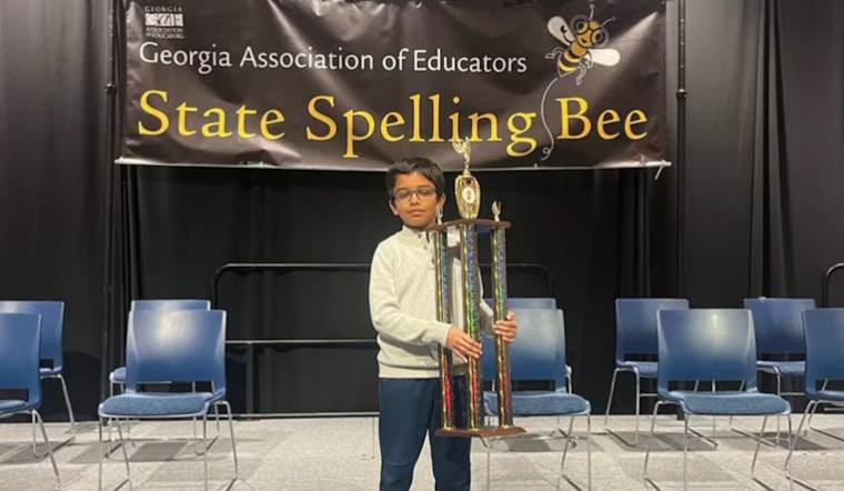 DeKalb County Prodigy Sarv Dharavane Wins Spot at National Spelling Bee, Set to Represent Georgia