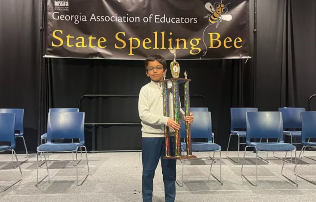 DeKalb County Prodigy Sarv Dharavane Wins Spot at National Spelling Bee, Set to Represent Georgia