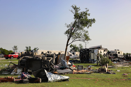 Denton County Bands Together in the Aftermath of Tornado, Woman Rescued Using Car Alarm Signal