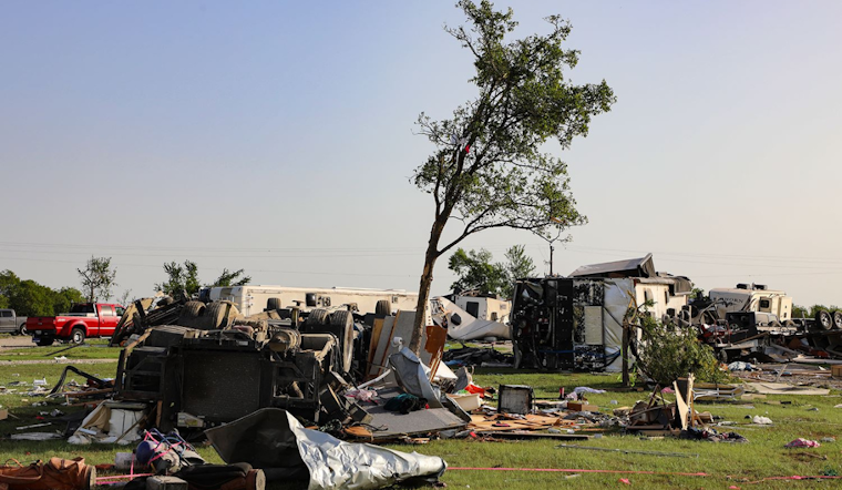 Denton County Bands Together in the Aftermath of Tornado, Woman Rescued Using Car Alarm Signal