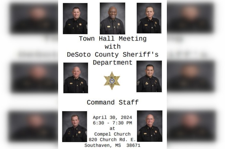 DeSoto County Sheriff and Southaven Leaders Address Juvenile Disorder at Town Hall Meeting
