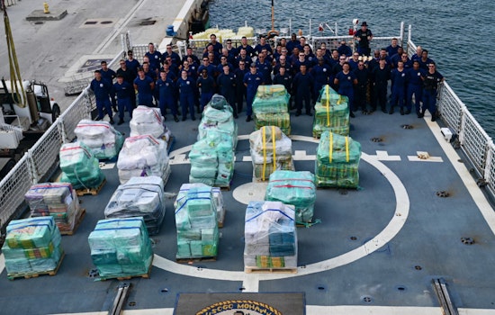 $185M in Narcotics Seized by Coast Guard, 10 Alleged Smugglers Detained at Port Everglades