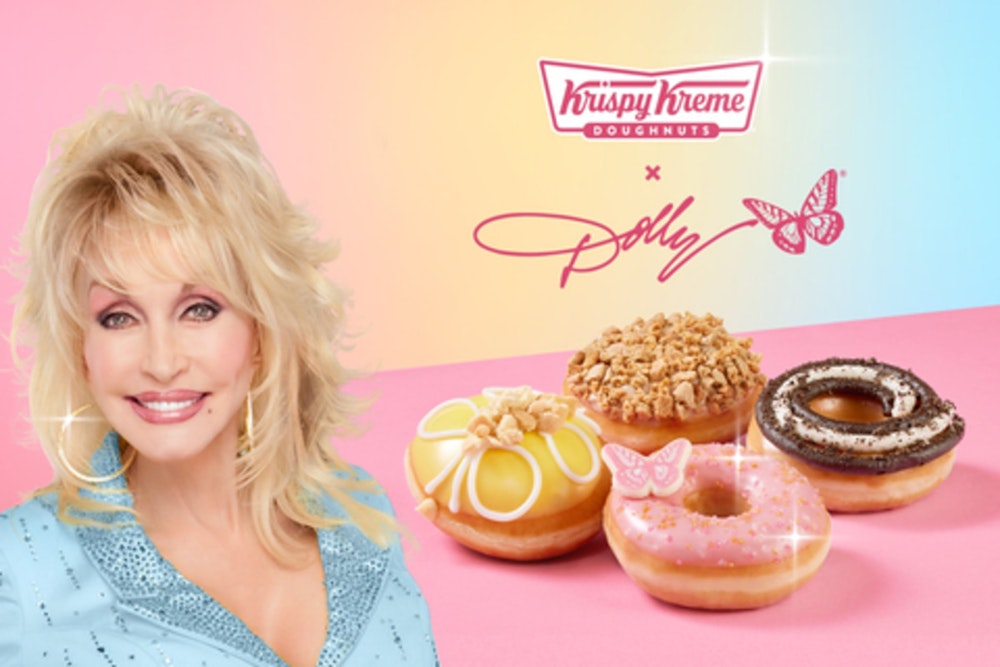 Dolly Parton and Krispy Kreme Sweeten Up Stores with "Dolly Southern Sweets Doughnut Collection"