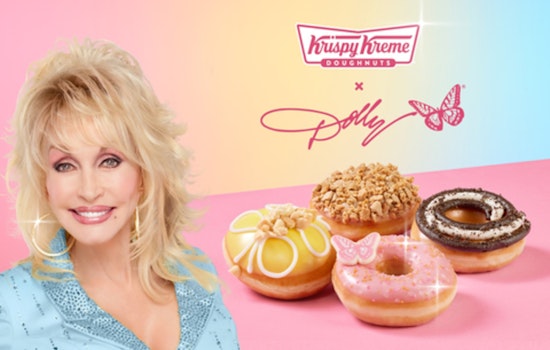 Dolly Parton and Krispy Kreme Sweeten Up Stores with "Dolly Southern Sweets Doughnut Collection"