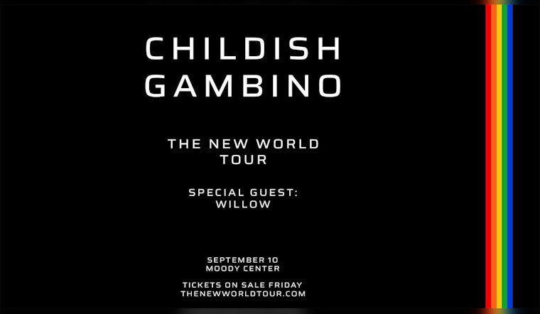 Donald Glover's Alter Ego Childish Gambino to Electrify Austin with "The New World Tour" Stop