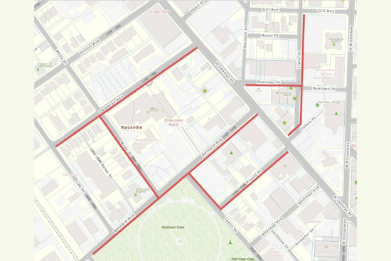 Downtown North Streets to Close for Cleaning June 1, Unmoved Cars Will Be Towed