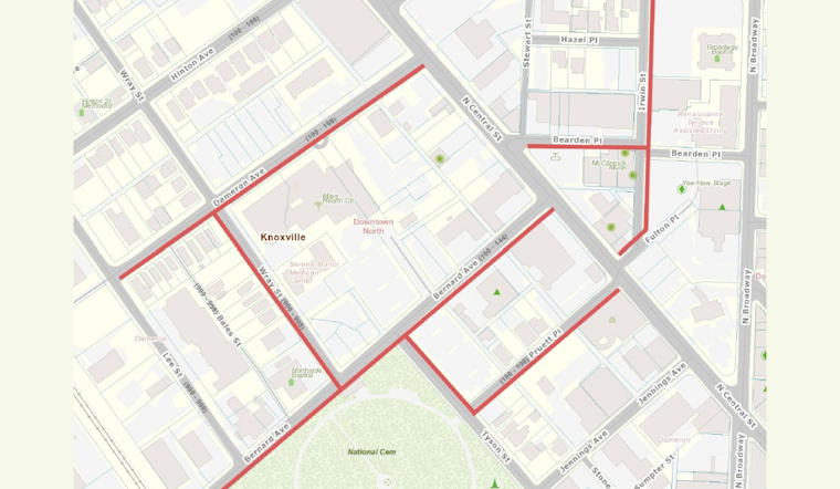 Downtown North Streets to Close for Cleaning June 1, Unmoved Cars Will Be Towed