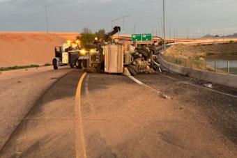 Dump Truck Crash on Loop 101 Ramp Causes Morning Delays for East Valley Commuters