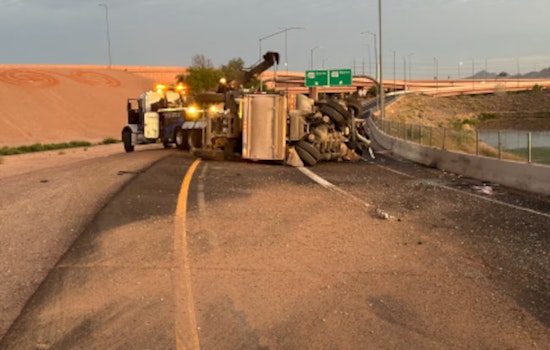 Dump Truck Crash on Loop 101 Ramp Causes Morning Delays for East Valley Commuters