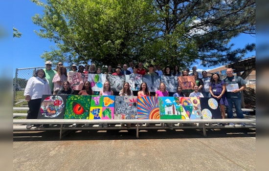 Dunwoody High Students Turn City Streets into Art Gallery with Storefront Exhibit Initiative
