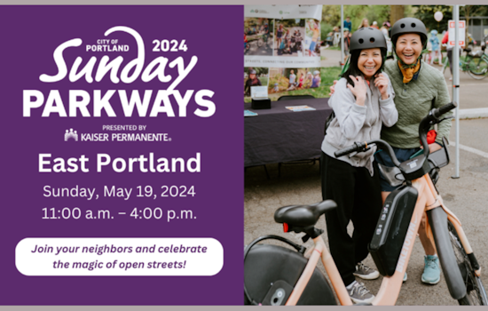 East Portland Gears Up for Bike-Friendly Sunday Parkways Event Presented by Kaiser Permanente