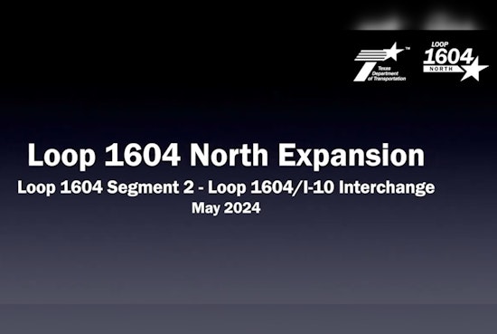 Eastbound I-10 at Loop 1604 Interchange in San Antonio Closes for the Weekend Amid Expansion Works
