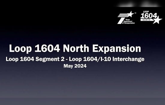 Eastbound I-10 at Loop 1604 Interchange in San Antonio Closes for the Weekend Amid Expansion Works
