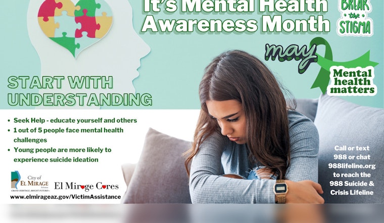El Mirage Echoes Urgent Need for Mental Health Support With 24/7 Lifelines