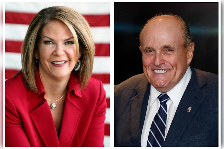 Ex-AZ GOP Chair Kelli Ward & Rudy Giuliani Swept Up in Fake Elector Scheme Charges