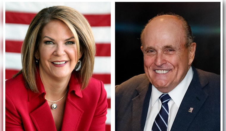 Ex-AZ GOP Chair Kelli Ward & Rudy Giuliani Swept Up in Fake Elector Scheme Charges