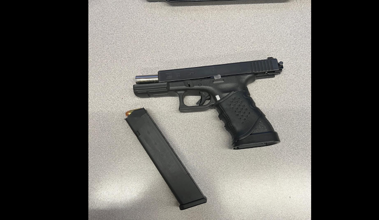 Fairfield Police Arrest Suspect After Chase Reveals Handgun with High Capacity Magazine