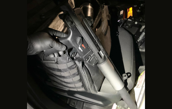 Fairfield Traffic Stop Leads to Arrest of Felon With Loaded Gun in Vehicle