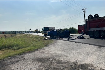 Fatal Collision in Mustang Ridge Claims One Life as Pickup Truck Hits Dump Truck