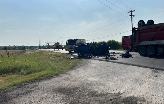 Fatal Collision in Mustang Ridge Claims One Life as Pickup Truck Hits Dump Truck