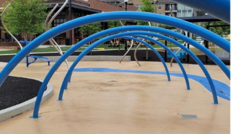 Fayetteville's City Center Park Spray Pad Reopens for Summer Fun, Announces Schedule