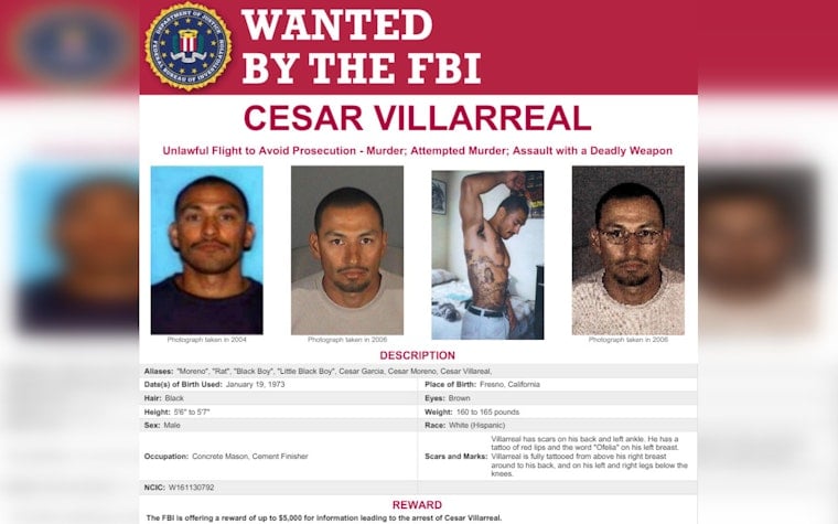 FBI Intensifies Hunt for Los Angeles Fugitive Accused of 2010 Murder,