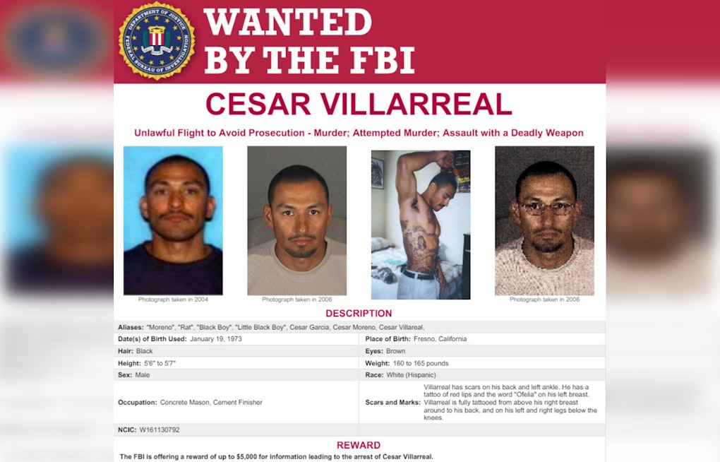 FBI Intensifies Hunt for Los Angeles Fugitive Accused of 2010 Murder, Seeks Public's Help