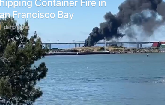 Fire at Port of Oakland Extinguished, Originating in Lithium Battery Storage Facility