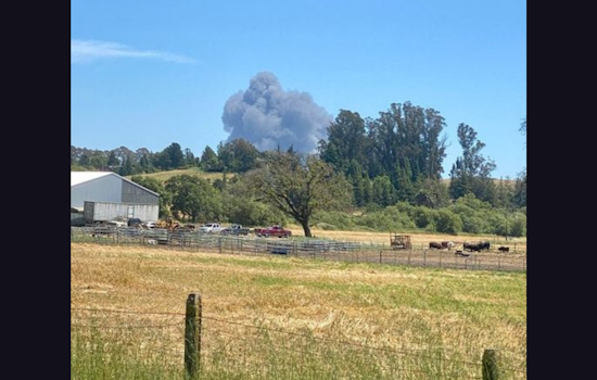 Fire Engulfs Barn at Petaluma Egg Farm, No Humans or Animals Harmed