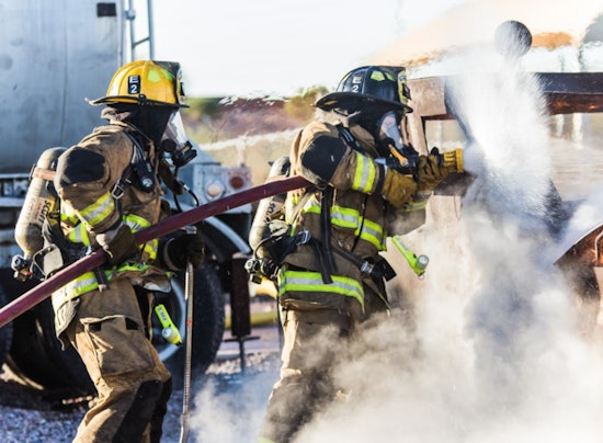 Firefighters Battle 'National Fire' in Oro Grande, San Bernardino County, 3 Homes Damaged
