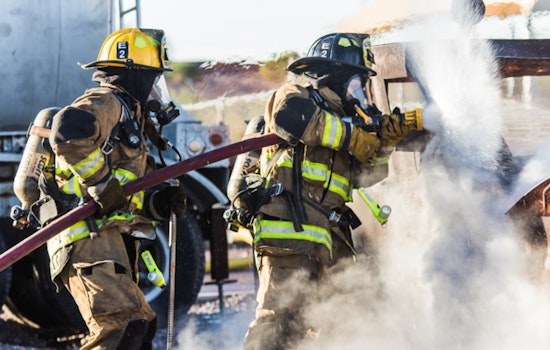 Firefighters Battle 'National Fire' in Oro Grande, San Bernardino County, 3 Homes Damaged