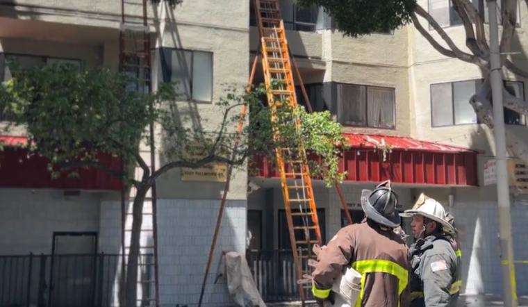 Firefighters Rescue Seniors From Intense Japantown Blaze in San Francisco Senior Housing Complex