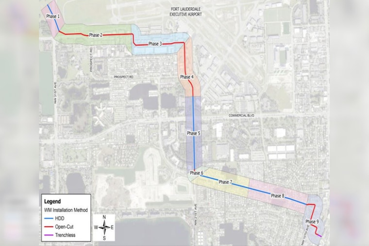 Fort Lauderdale Launches Major Water Main Project, Affecting Twin Lakes North and Neighboring Cities