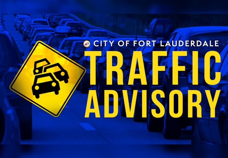 Fort Lauderdale's Traffic Alert, Las Olas Road Closure for Great American Beach Party on May 25