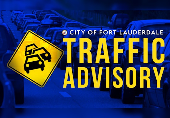 Fort Lauderdale's Traffic Alert, Las Olas Road Closure for Great American Beach Party on May 25