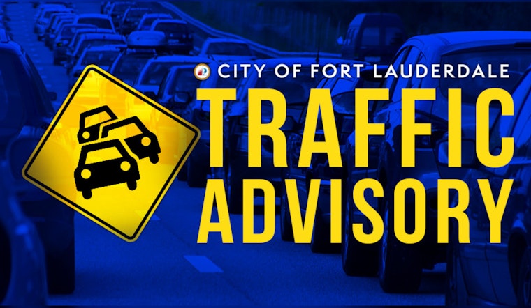 Fort Lauderdale's Traffic Alert, Las Olas Road Closure for Great American Beach Party on May 25