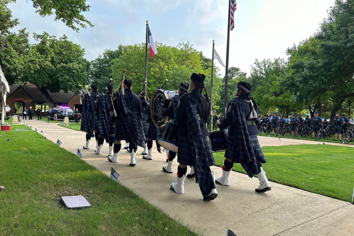 Fort Worth Honors Its Fallen Heroes In Touching Police Department